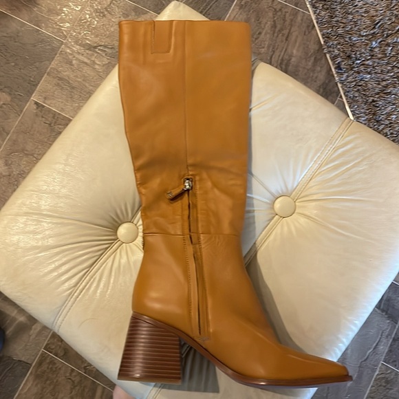 Sam Edelman Wade Leather Tall Boots Size 8.5 New - Picture 13 of 15